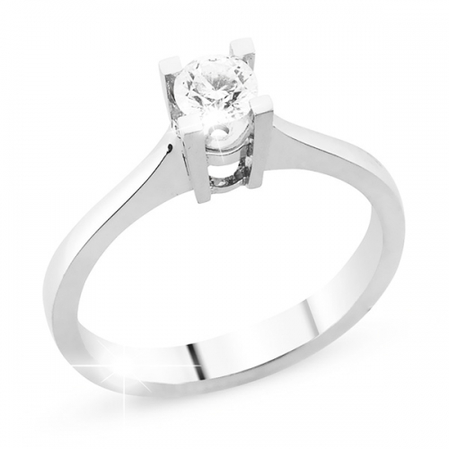  0.30ct D SI1 GİA SERTİFİKALI TEKTAŞ PIRLANTA YÜZÜK TEKTAŞ064