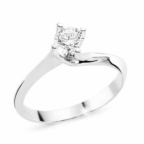  0.34ct D GİA SERTİFİKALI TEKTAŞ PIRLANTA YÜZÜK TEKTAŞ068