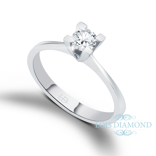 Lois Diamond 0.43ct D gia sertifikalı pırlanta tektaş yüzük TEKTAŞ017