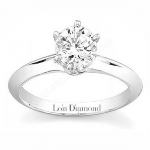 Lois Diamond 0.44 karat D gia sertifikalı pırlanta tektaş yüzük TEKTAŞ035