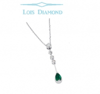 Lois Diamond Pırlanta Zümrüt Kolye KY3034