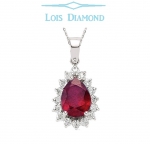 Lois Diamond Pırlanta Yakut Kolye ky2031