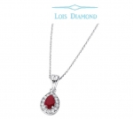 Lois Diamond Pırlanta Yakut Kolye ky2034