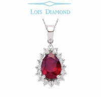 Lois Diamond Pırlanta Yakut Kolye ky2031