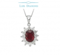 Lois Diamond Pırlanta Yakut Kolye ky2032