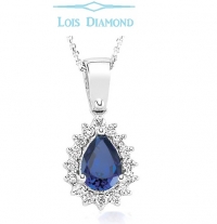 Lois Diamond Pırlanta Safir Kolye ky4030