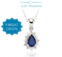 Lois Diamond Pırlanta Safir Kolye KY4037