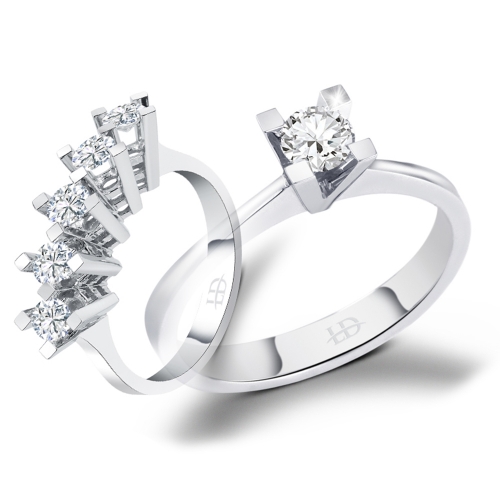 Lois Diamond PIRLANTA BEŞTAŞ YÜZÜK PIRLANTA TEKTAŞ YÜZÜK NO:7