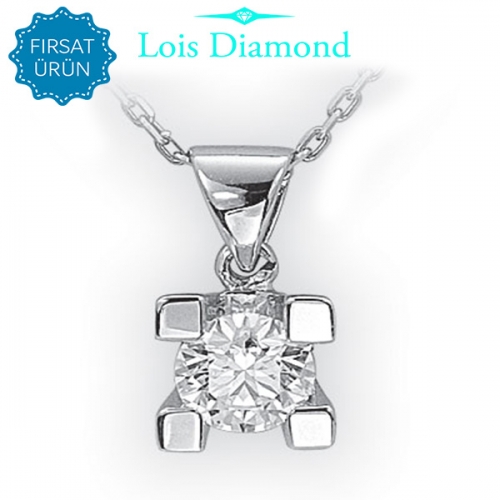 Lois Diamond PIRLANTA TEKYAŞ KOLYE 0.17 KARAT NO:3